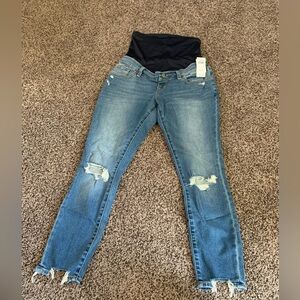 Abercrombie & Fitch maternity super skinny ankle jean